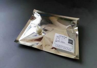 Chine Nouveaux sacs de prélèvement multicouche de gaz d'aluminium de DEVEX avec le sac &quot;Marche/Arrêt&quot; d'échantillon d'air de connexion/coupleur 1L de bavure de tuyau de valve de serrure d'ABS fournisseur