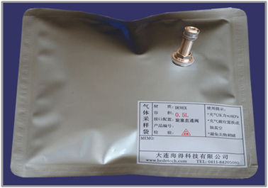 Chine Sacs de prélèvement d'air/gaz de DEVEX avec le métal équipant du septum de silicone pour l'échantillonnage DEV61_0.5L de seringue fournisseur