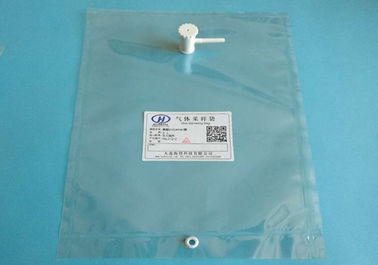 Chine Sac de prélèvement de gaz de polyester avec la valve de pp avec la protection de septum de silicone (sacs d'odeur/sac de puanteur) POL21S_1L fournisseur
