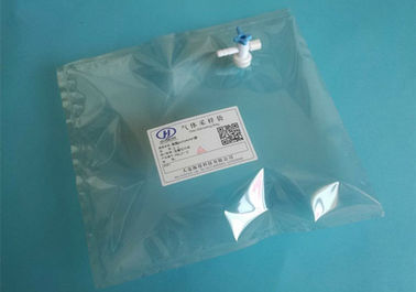 Chine Sac de prélèvement de gaz de polyester avec la valve de côté-ouverture de robinet de PC avec le septum POL21_10L (sacs de silicone d'odeur/sac de puanteur) fournisseur