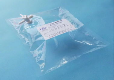 Chine Valve de robinet de côté-ouverture de withPC de sac de prélèvement de gaz de ®FEP avec le septum FEV21_5L (sacs de silicone d'échantillon d'air) fournisseur