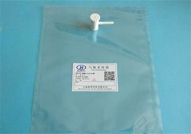 Chine Le sac de prélèvement de gaz de Dupont Tedlar® PVF avec la valve du septum pp de silicone de valve de pp comporte 3/16&quot; OD (4.76mm/7mm) TDL71_3L fournisseur