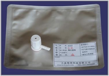 Chine Sacs de prélèvement d'air/gaz du fabricant DEVEX de la Chine avec la vanne mixte &quot;Marche/Arrêt&quot; (de type l) d'ABS avec le côté-connecteur DEV21_5L fournisseur