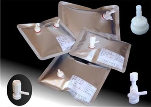 Sacs d'échantillonnage air/gaz DEVEX avec valve droite à robinet et septum en silicone pour échantillonnage par seringue DEV11_1L fournisseur