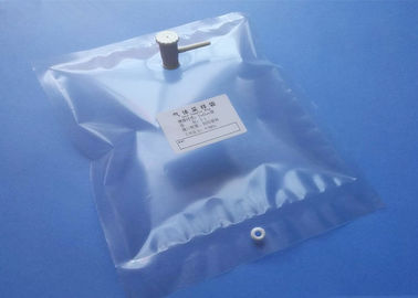 Le sac de prélèvement de gaz de Dupont Tedlar® PVF avec la valve du septum pp de silicone de valve de pp comporte 3/16&quot; OD (4.76mm/7mm) TDL71_5L fournisseur