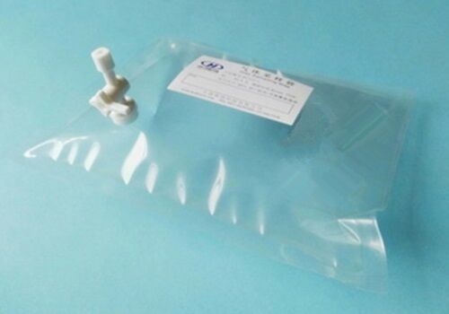 Sac de prélèvement de gaz Kynar PVDF avec vanne combinée à bouchon d'arrêt et septum en silicone KYN11_0.3L (sac de prélèvement d'air) HEDE HedeTech fournisseur