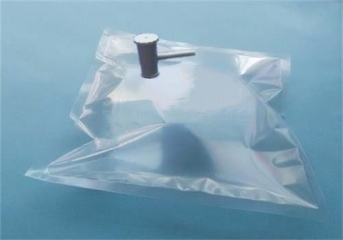 Le sac de prélèvement de gaz de Dupont Tedlar® PVF avec la valve du septum pp de silicone de valve de pp comporte 3/16&quot; OD (4.76mm/7mm) TDL71_5L fournisseur