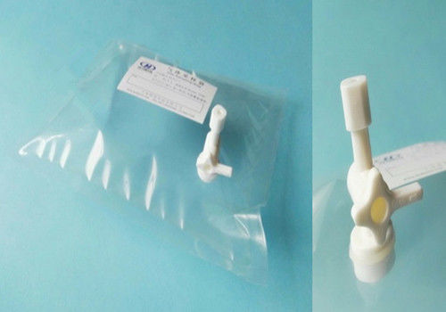 Sac de prélèvement de gaz de HEDE Kynar PVDF avec la vanne mixte de robinet avec le septum KYN11_2L (sac de silicone d'échantillon d'air)